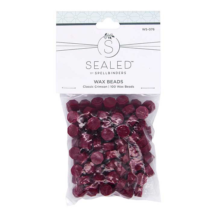 Spellbinders Accessories - Classic Crimson Wax Beads