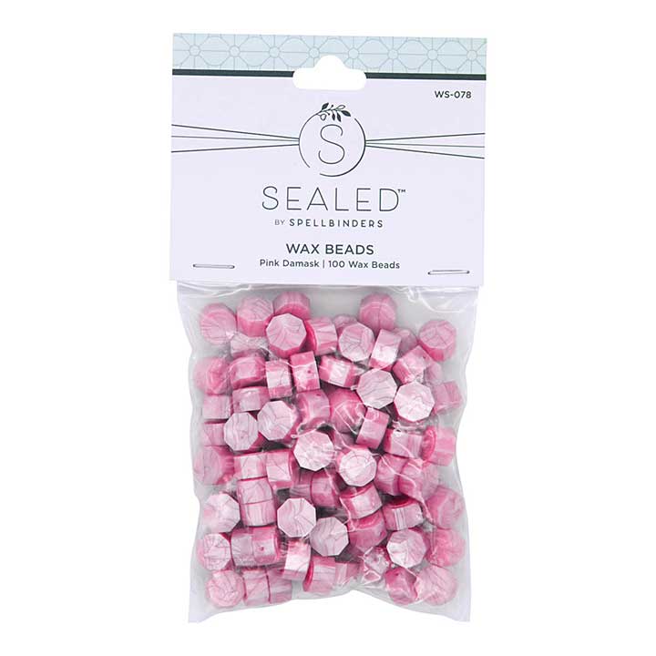 Spellbinders Accessories - Pink Damask Wax Beads