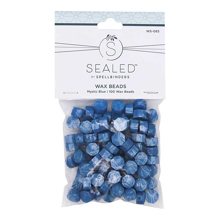 Spellbinders Accessories - Mystic Blue Wax Beads
