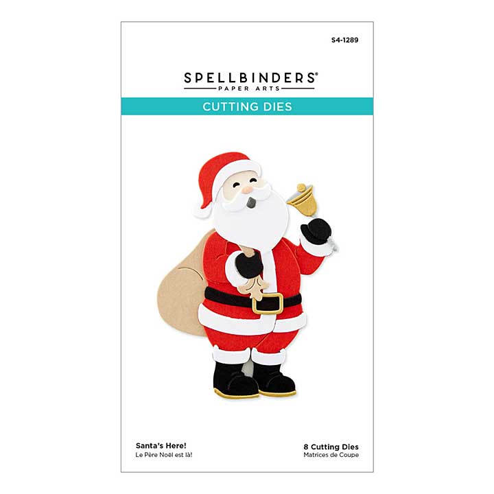 SO: Spellbinders Shapeabilties - Santas Here! Etched Dies