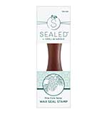 Spellbinders Wax Seals - Pine Cone Spray Wax Seal Stamp