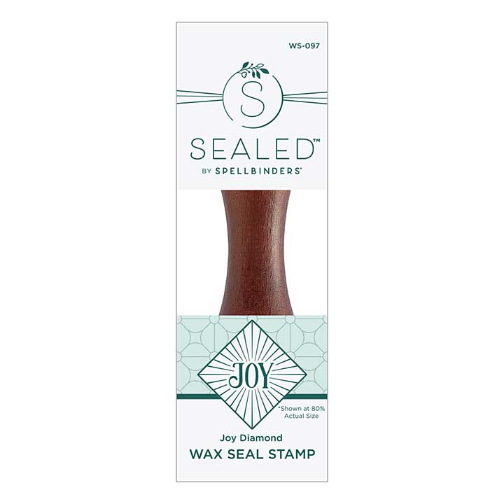 Spellbinders Wax Seals - Joy Diamond Wax Seal Stamp