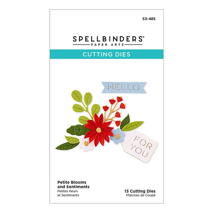 SO: Spellbinders Shapeabilities - Petite Blooms and Sentiments