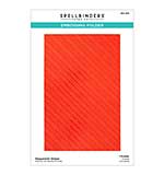 Spellbinders 8-12 x 5-12 - Peppermint Stripes Embossing Folder
