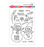 Stampendous Clear Stamps - Stampendous FransFormer Snowy Friends Clear Stamp Set