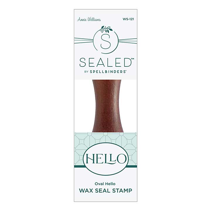 Oval Hello Wax Seal Stamp