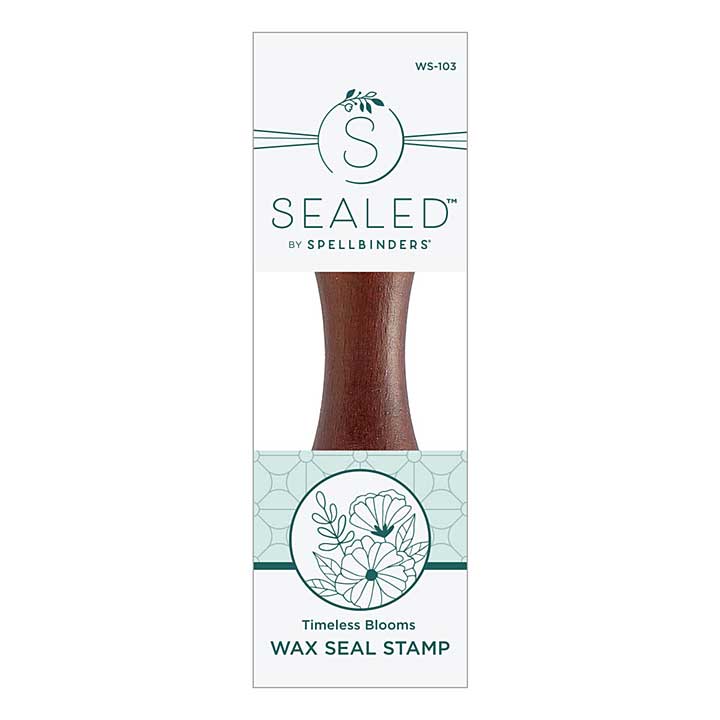 Spellbinders Accessories - Timeless Blooms Wax Seal Stamp