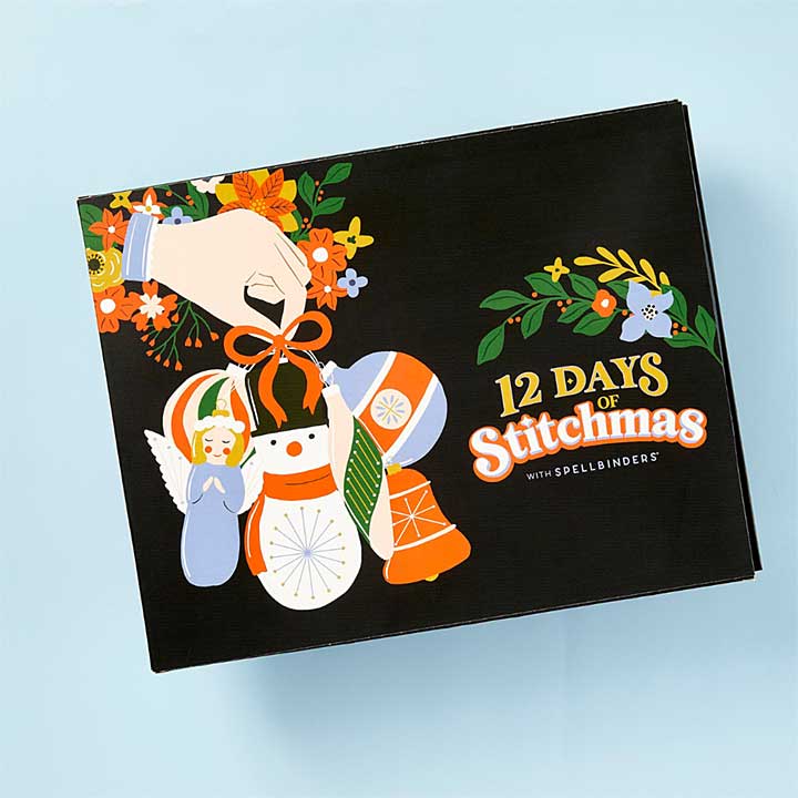 PRE: Spellbinders 12 Days of Stitchmas 2024 (12 Day Advent Calendar)