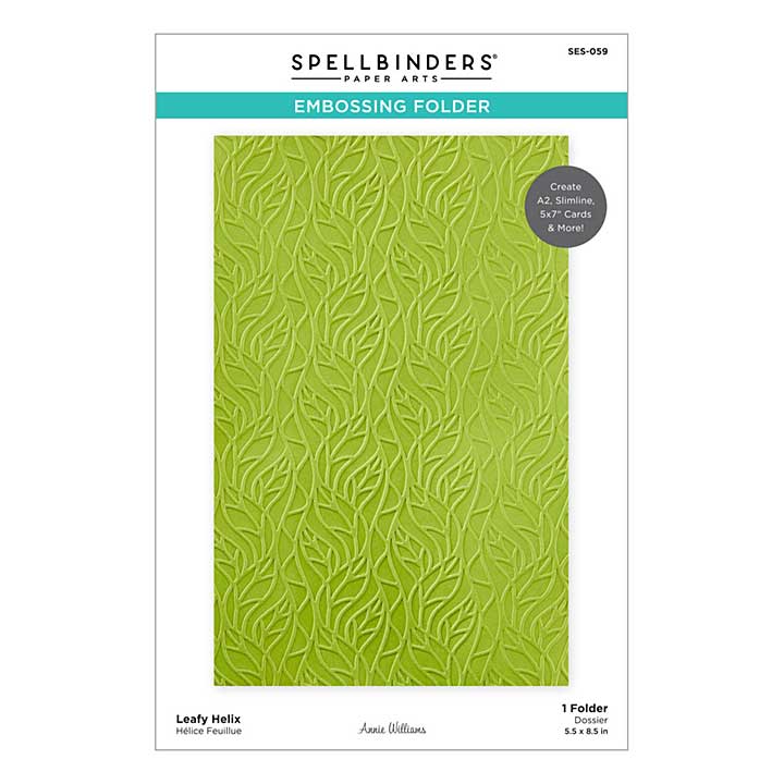 SO: Leafy Helix Embossing Folder
