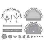 Spellbinders Stitched Kaleidoscope Arch Etched Dies (S4-1291)