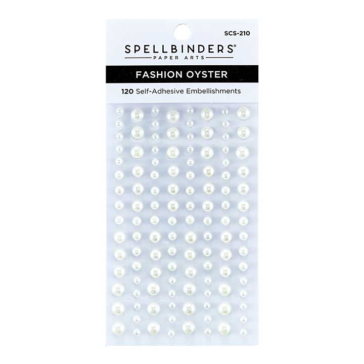 Spellbinders Fashion Oyster Color Essentials Pearl Dots (SCS-210)