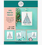 Spellbinders BetterPress Society - ADD-ON Stencils (July 24) (STN-092)