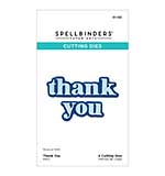 Spellbinders Shapeabilties - Thank You Etched Dies