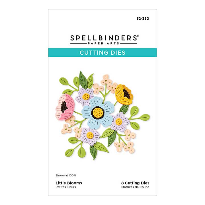 Spellbinders Shapeabilties - Little Blooms Etched Dies