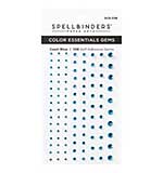 SB Self Adhesive Gems - Capri Blue Color Essentials Gems