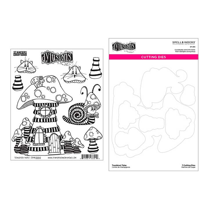 Dyan Reaveley Bundle - Toadstool Tales Stamp and Die Bundle from Stamps and Dies by Dyan Reaveley