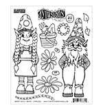 Dyan Reaveley Clear Stamps - Gnome Sweet Gnome Cling Stamps from Stamps and Dies by Dyan Reaveley