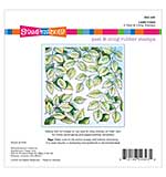 Stampendous Cling Rubber Stamp - Stampendous Leafy Lines Cling Rubber Stamp Set