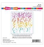 Stampendous Cling Rubber Stamp - Stampendous Streamers Cling Rubber Stamp Set