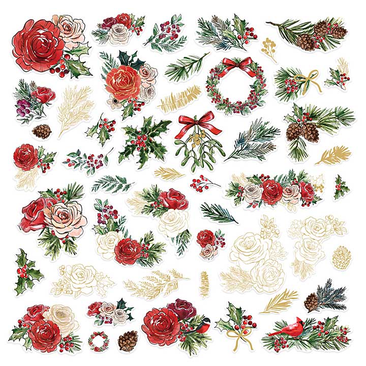 Spellbinders Accessories - Handmade Holidays Floral Die Cuts