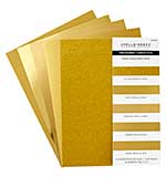 SB Cardstock - Gold Assortment Treasured Cardstock 8 12in x 11 -15 Pack