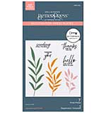 Spellbinders BetterPress Society - Membership (Aug 24) - Layered Leaf Prints (BPS-005)