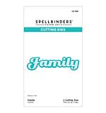 Spellbinders Shapeabilities - Family Etched Dies