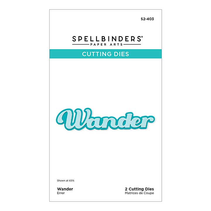 Spellbinders Shapeabilities - Wander Etched Dies