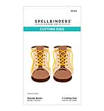 Spellbinders Shapeabilities - Wander Boots Etched Dies