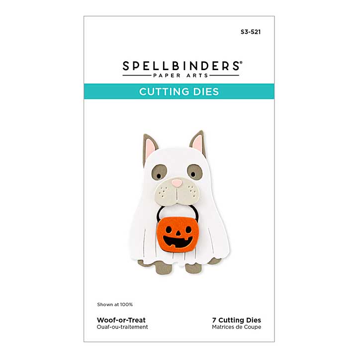 Spellbinders Shapeabilities - Woof-or-Treat Etched Dies