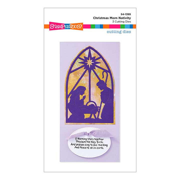 SO: Stampendous Etched Dies - Christmas Morn Nativity Etched Dies