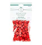 Spellbinders Wax Beads - Vibrant Red Wax Beads