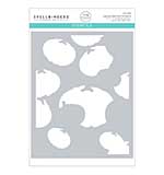 Spellbinders BetterPress Society - ADD-ON (Sep 24) - Layered Raining Pumpkins Stencil Set (STN-099)