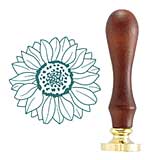 Spellbinders Sunflower Wax Seal Stamp (WS-065 )