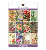 Spellbinders Florals Palette Sampler 6x9 Inch Paper Pad