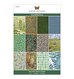 Spellbinders Blue Green Palette Sampler 6x9 Inch Paper Pad