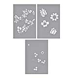 Spellbinders Layered Vintage Floral Stencils (3pcs)