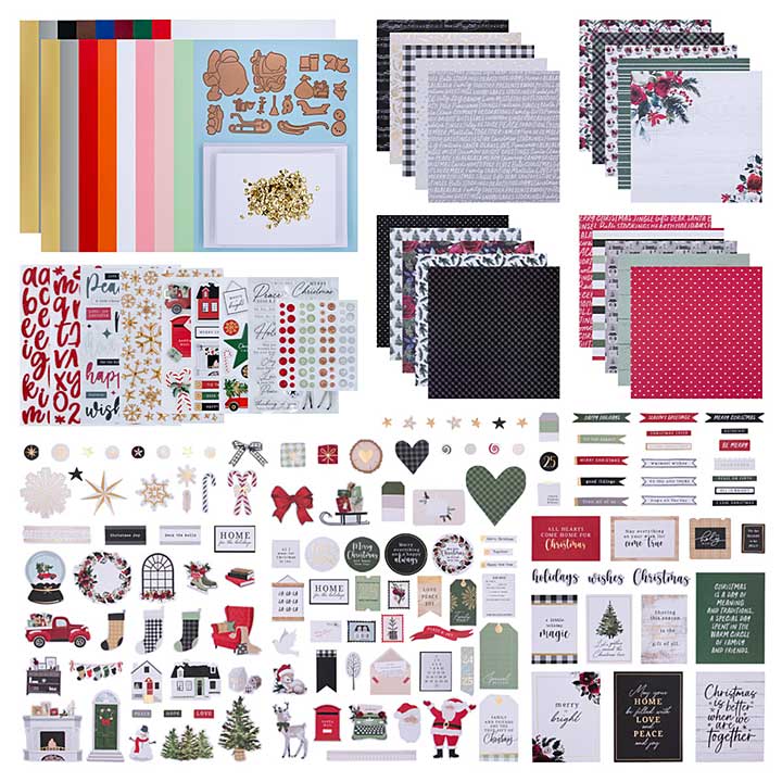 Spellbinders Santa Lane Christmas Kit