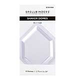 Spellbinders Hexi-Gem Shaker Domes (6pcs)