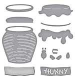 Spellbinders Poohs Hunny Pot Etched Dies