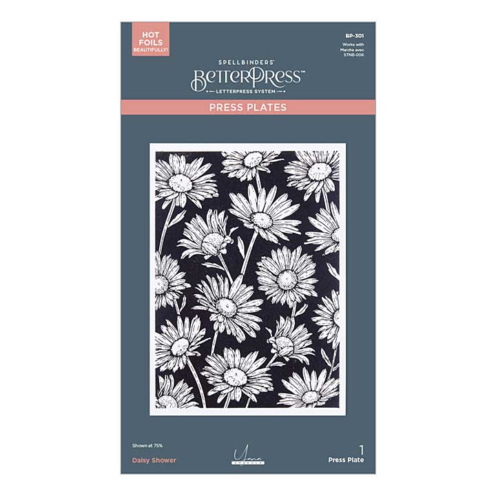 SO: Spellbinders Daisy Shower BetterPress Plate