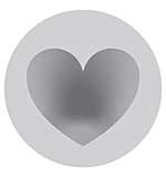 Spellbinders Puffy Heart Mini 3D Wax Seal