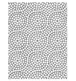 Spellbinders BetterPress Society - ADD-ON (May 25) - Mosaic Tile Background Pattern Stencil