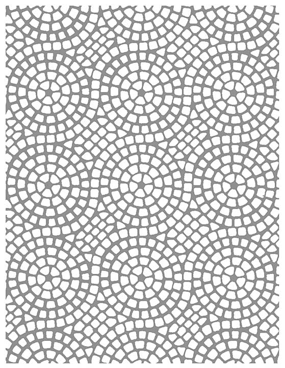 Spellbinders BetterPress Society - ADD-ON (May 25) - Mosaic Tile Background Pattern Stencil