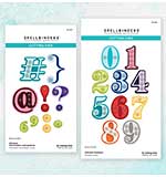 Spellbinders Stitched Numbers and More Bundle