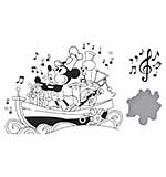 Spellbinders Say Cheese Classic Mouse Press Plate and Die Set Steamboat Willie