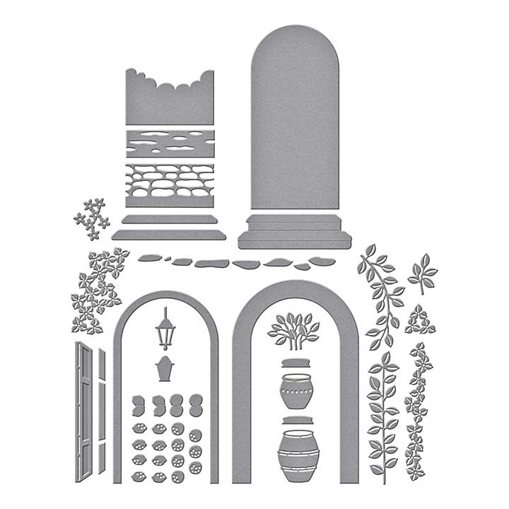 Spellbinders La Dolce Vita Etched Dies Beyond the Door