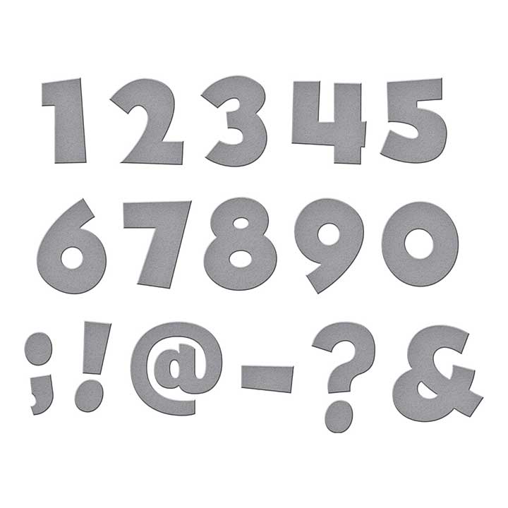Spellbinders Say Cheese Classic Mouse Etched Dies Numbers and Punctuation