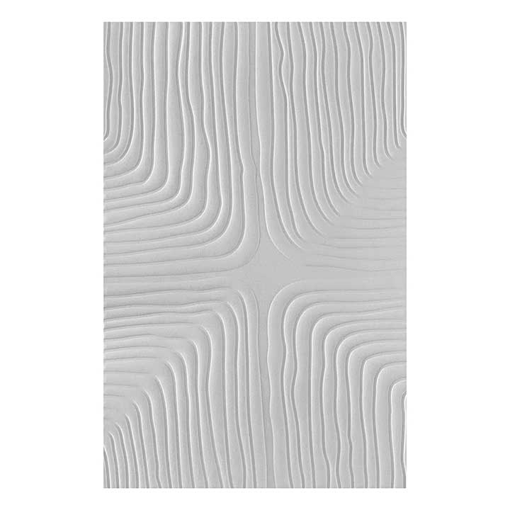 Spellbinders Modern Botanicals 3D Embossing Folder Lined Corners