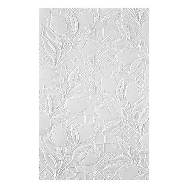 Spellbinders La Dolce Vita 3D Embossing Folder Lemon Fresco